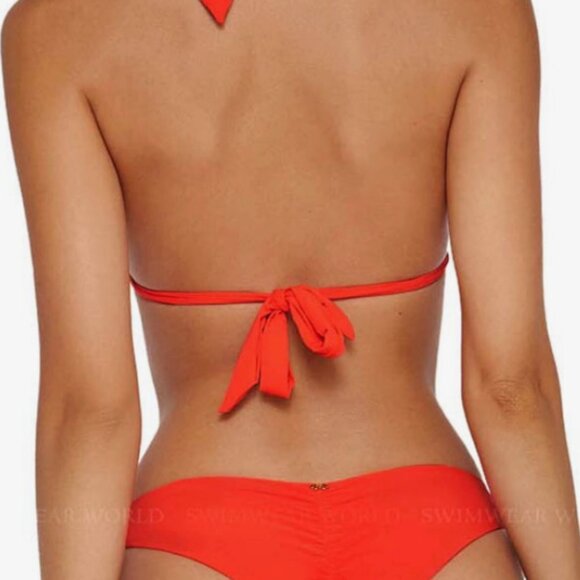 MILOS BASIC RUCHED BOTTOMS SIZE MEDIUM/RED NEW W/ TAGS - Picture 3 of 9